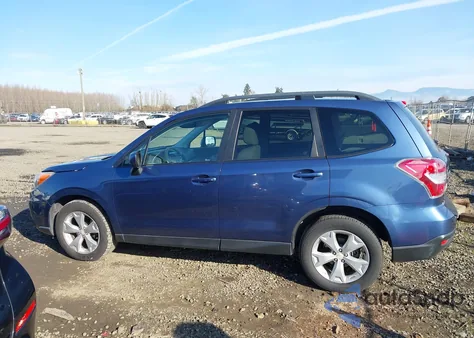 2014 Subaru Forester 2.5I Premium из США, поврежденный, VIN JF2SJAEC1EH554737